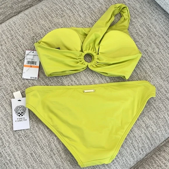 Vince Camuto 2 Piece Limoncello Bikini - Picture 2 of 5